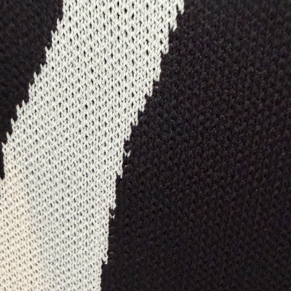 New York & Company Black and White Zebra Midi Dress - Picture 12 of 12